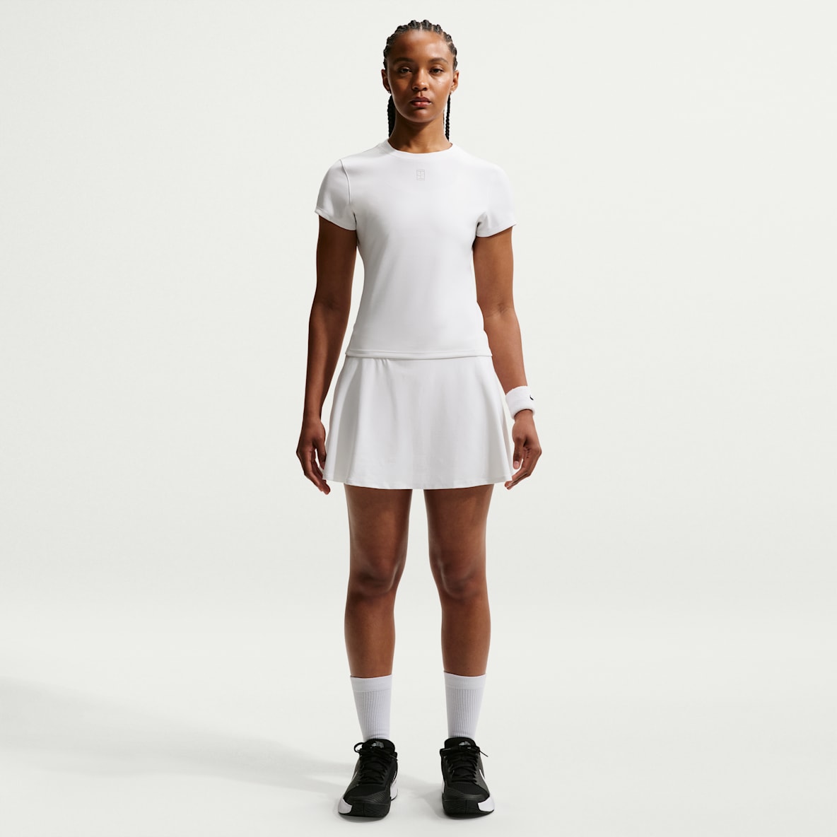 Womens White Tennis Skirts and Dresses. Nike.com
